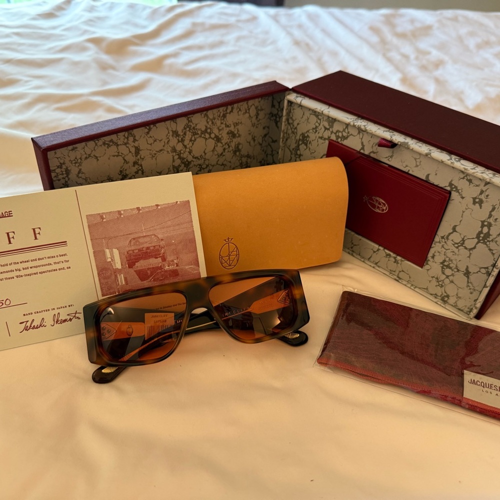 Jacques Marie Mage CLIFF Tortoise Sunglasses